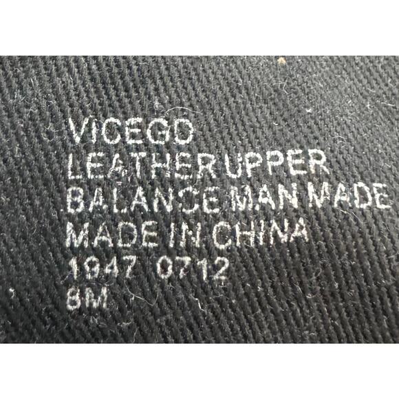 Vintage y2K Moto Style Biker Bootie Black Leather Round Toe Size 8 Nine West - Picture 6 of 8